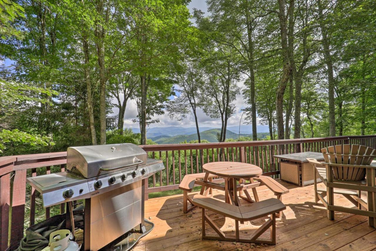 Beech Mountain Cabin Retreat With Hot Tub And Views! Exterior foto