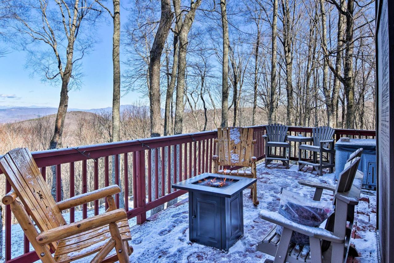 Beech Mountain Cabin Retreat With Hot Tub And Views! Exterior foto